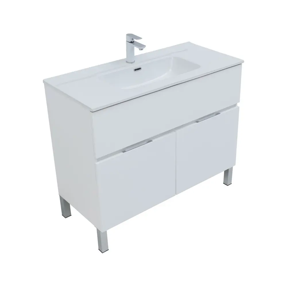 Фото 12 Тумба под раковину напольная Aquanet Алвита New 00277554 100см Фото 12 Тумба под раковину напольная Aquanet Алвита New 00277554 100см