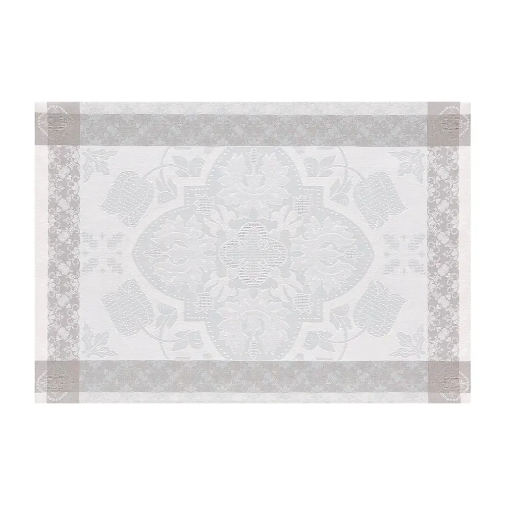 Фото Салфетка 38x54 см сервировочная Jacquard Francais Azulejos Grey 1 шт. Франция Фото Салфетка 38x54 см сервировочная Jacquard Francais Azulejos Grey 1 шт. Франция