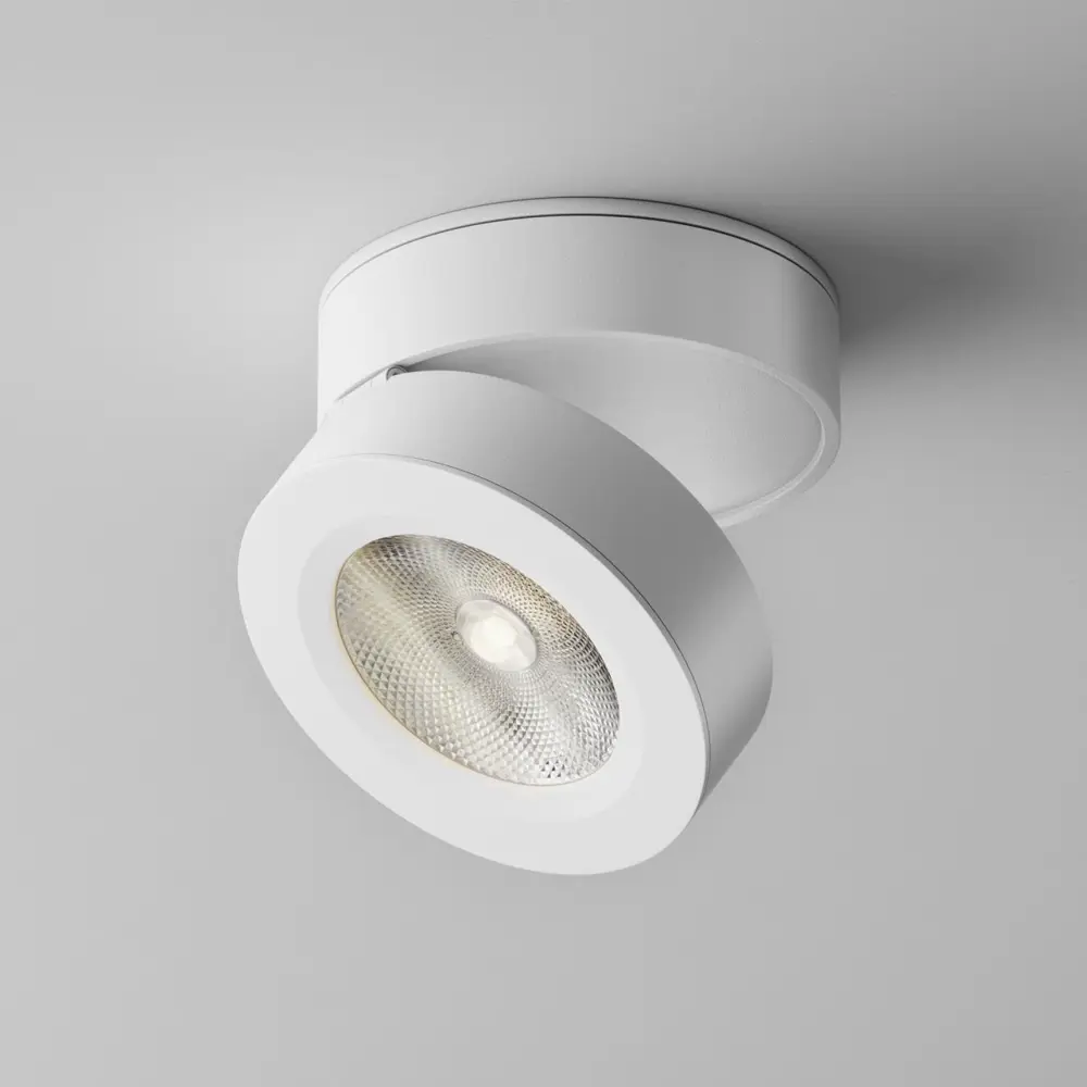 Фото 4 Спот поворотный светодиодный Technical C022cl-7w4k-w-1 1.5 м² нейтральный белый свет цвет белый Фото 4 Спот поворотный светодиодный Technical C022cl-7w4k-w-1 1.5 м² нейтральный белый свет цвет белый