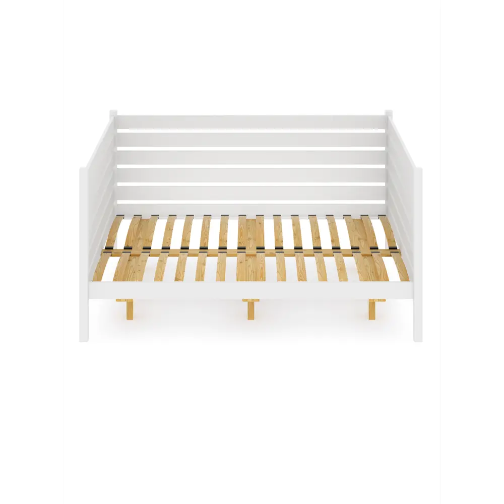 Фото 2 Кровать Solarius Tahta-spin160-170bel-orto 170 x 101 x 180 см сосна цвет белый Фото 2 Кровать Solarius Tahta-spin160-170bel-orto 170 x 101 x 180 см сосна цвет белый