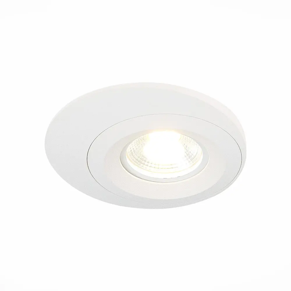 Фото Светильник точечный встраиваемый ST LUCE ST216.508.01 ST216 под отверстие 100 мм 2 м² цвет белый Фото Светильник точечный встраиваемый ST LUCE ST216.508.01 ST216 под отверстие 100 мм 2 м² цвет белый