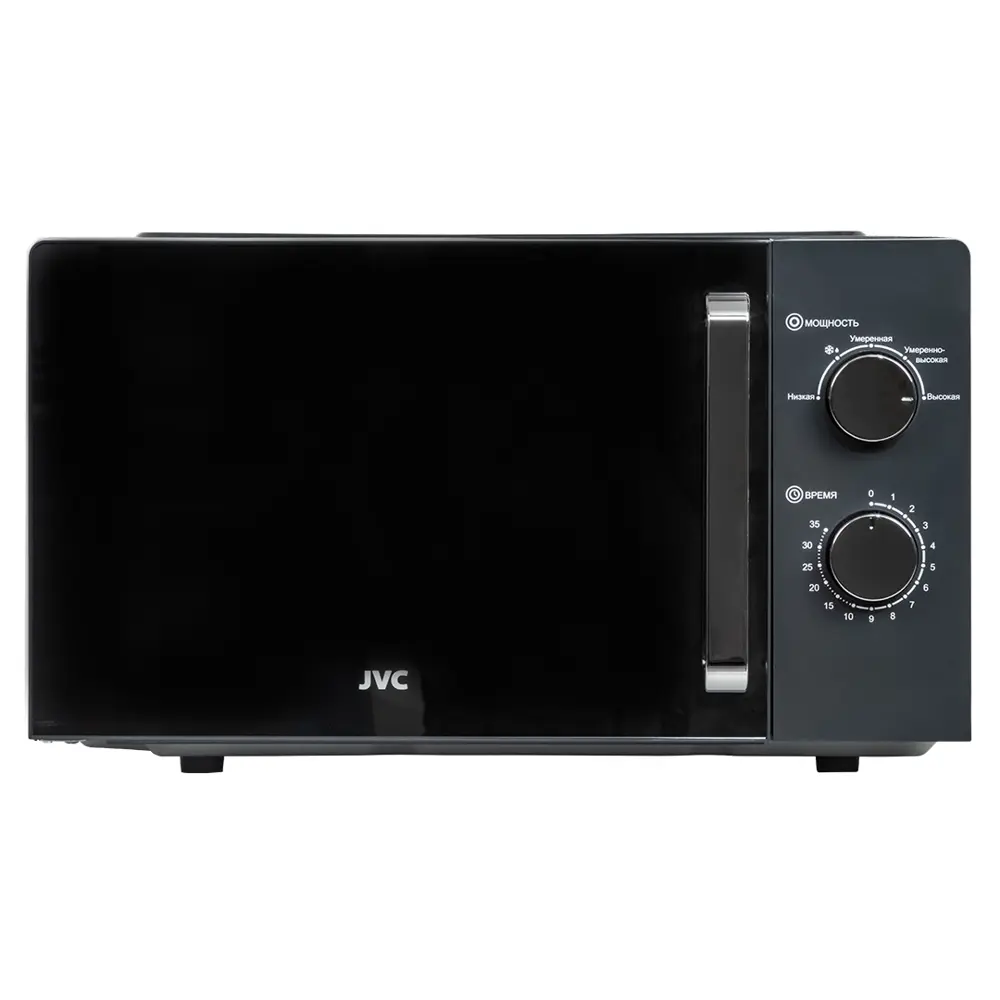 Фото 2 Отдельностоящая микроволновая печь Jvc JK-MW148M 20 л 45.5x26x35.5 см цвет графит Фото 2 Отдельностоящая микроволновая печь Jvc JK-MW148M 20 л 45.5x26x35.5 см цвет графит
