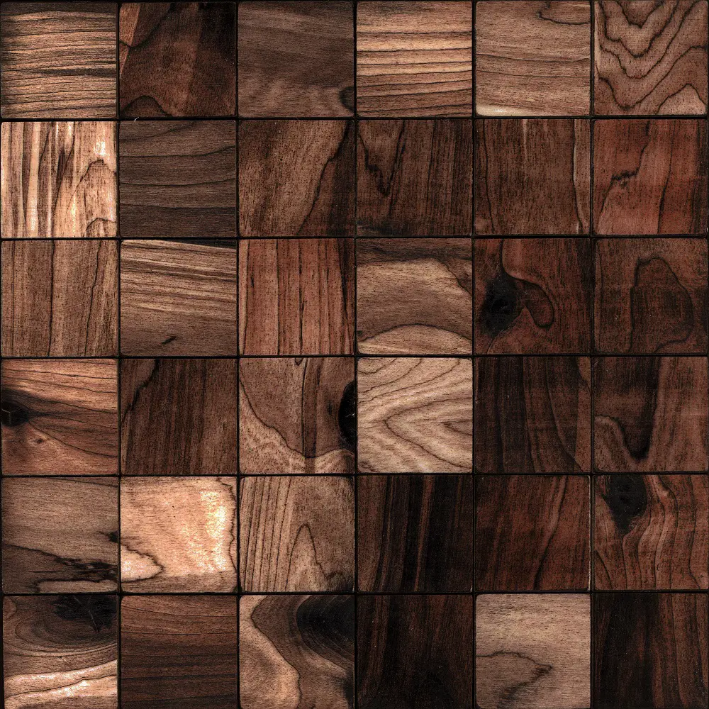 Фото Панель-мозаика Gluten lignum Валл коричневый 300x300x4мм 0.09м² 22шт ячейка 50x50мм Фото Панель-мозаика Gluten lignum Валл коричневый 300x300x4мм 0.09м² 22шт ячейка 50x50мм