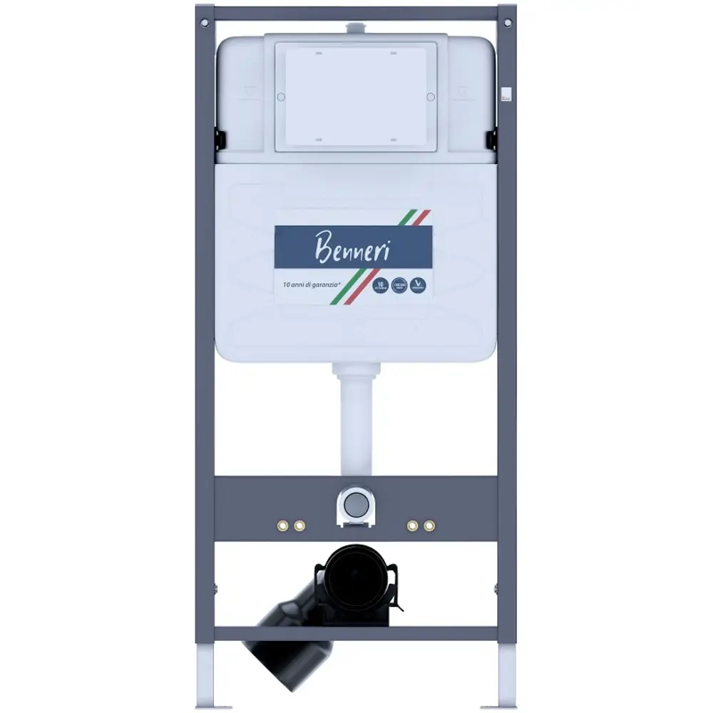 Фото 4 Комплект инсталляция с унитазом Benneri B4.53.019D.AQ1180 цвет белый Фото 4 Комплект инсталляция с унитазом Benneri B4.53.019D.AQ1180 цвет белый