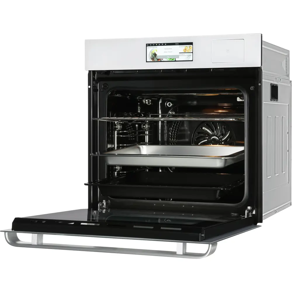 Фото 16 Духовой шкаф Hiberg S-Vm 6615 W I-Smart 59.50x59.50x56 см цвет белый Фото 16 Духовой шкаф Hiberg S-Vm 6615 W I-Smart 59.50x59.50x56 см цвет белый