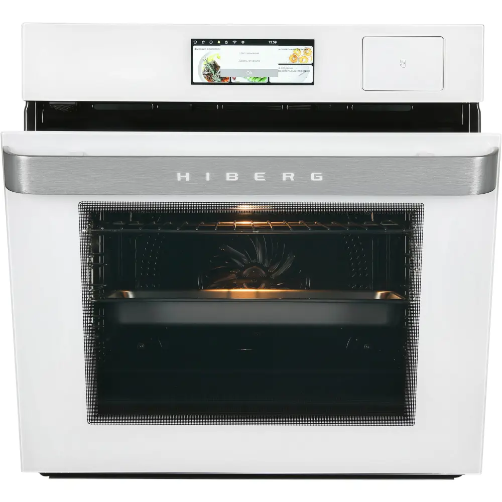Фото 15 Духовой шкаф Hiberg S-Vm 6615 W I-Smart 59.50x59.50x56 см цвет белый Фото 15 Духовой шкаф Hiberg S-Vm 6615 W I-Smart 59.50x59.50x56 см цвет белый