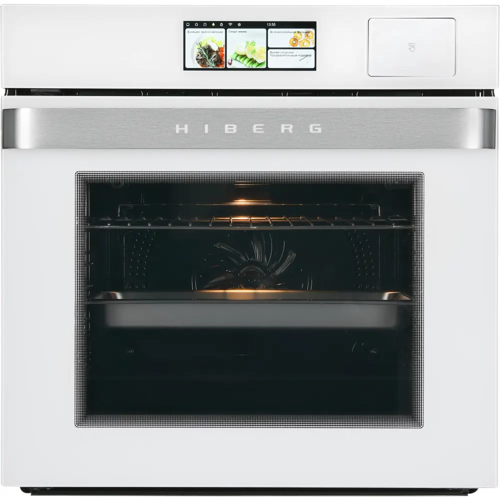 Фото Духовой шкаф Hiberg S-Vm 6615 W I-Smart 59.50x59.50x56 см цвет белый Фото Духовой шкаф Hiberg S-Vm 6615 W I-Smart 59.50x59.50x56 см цвет белый