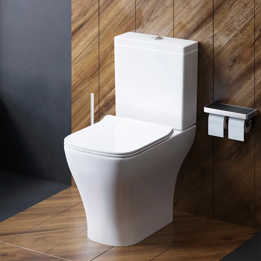 Фото 8 Унитаз-компакт Damixa Titan DX78C8600SC безободковый компакт с бачком, с сиденьем микролифт из дюропласта Фото 8 Унитаз-компакт Damixa Titan DX78C8600SC безободковый компакт с бачком, с сиденьем микролифт из дюропласта
