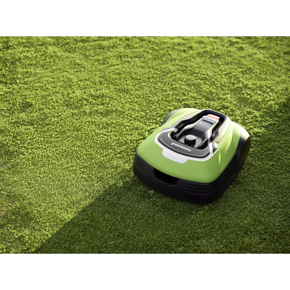 Фото 2 Робот газонокосилка Greenworks 2505507 24 В 22 см Фото 2 Робот газонокосилка Greenworks 2505507 24 В 22 см