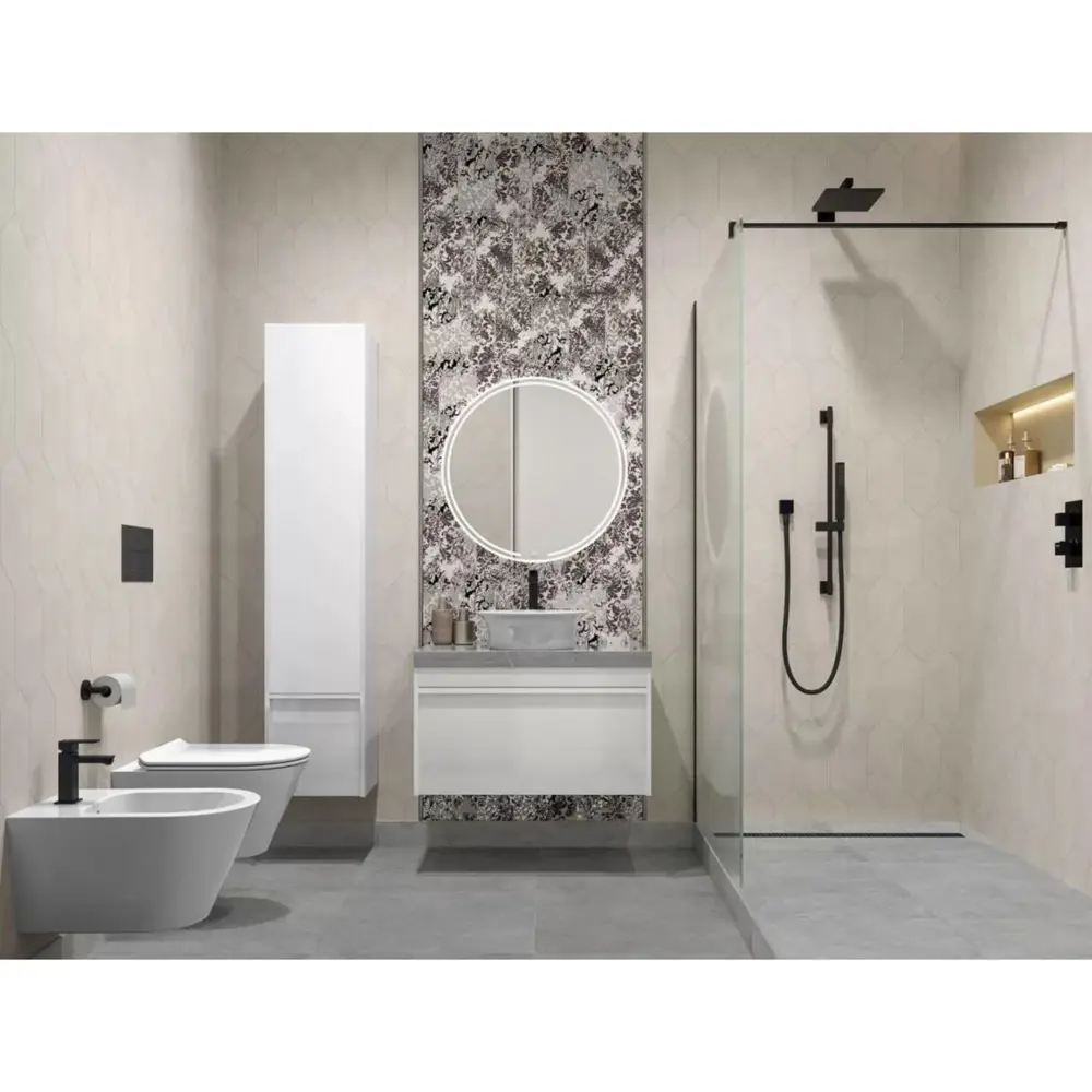 Фото Керамогранит Kerama marazzi DD600420R 60x60см 1.8 м² цвет серый, цена за упаковку Фото Керамогранит Kerama marazzi DD600420R 60x60см 1.8 м² цвет серый, цена за упаковку