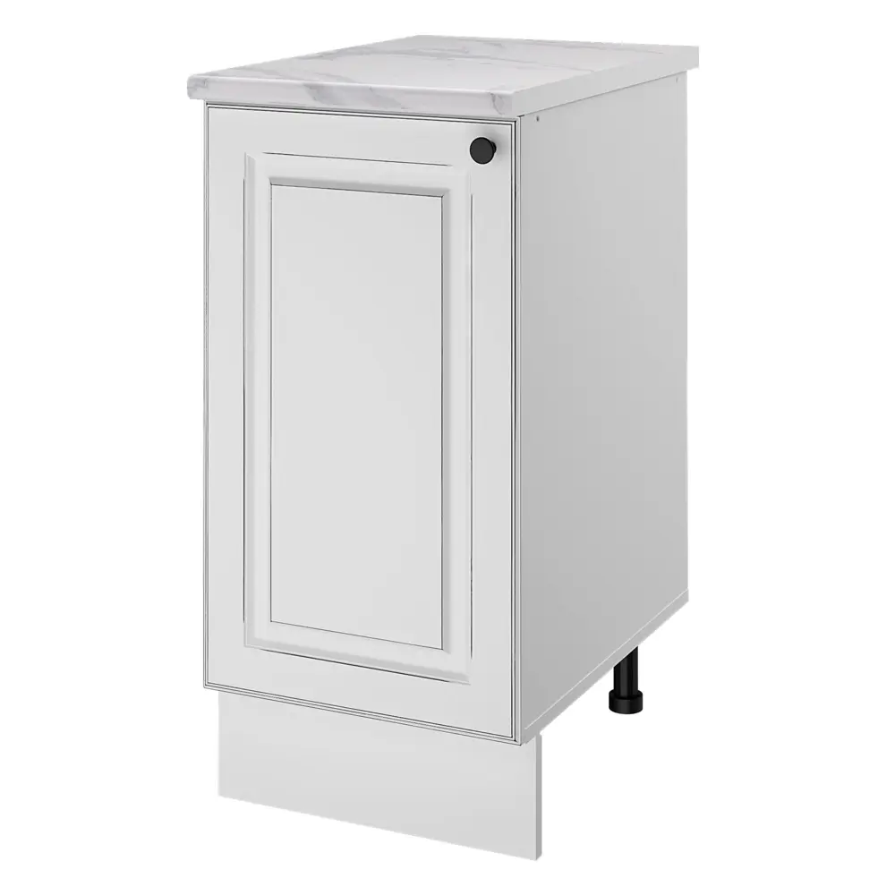 Фото 2 Напольный шкаф Beneli Гатьен 40x83.8x60 см ЛДСП цвет белый Фото 2 Напольный шкаф Beneli Гатьен 40x83.8x60 см ЛДСП цвет белый