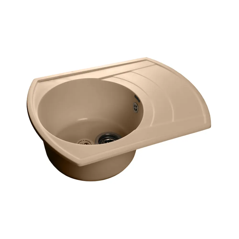 Фото Мойка для кухни Granfest GF-R-650 L топ 49x64.5 см глубина чаши 20 см искусственный камень цвет топаз Фото Мойка для кухни Granfest GF-R-650 L топ 49x64.5 см глубина чаши 20 см искусственный камень цвет топаз
