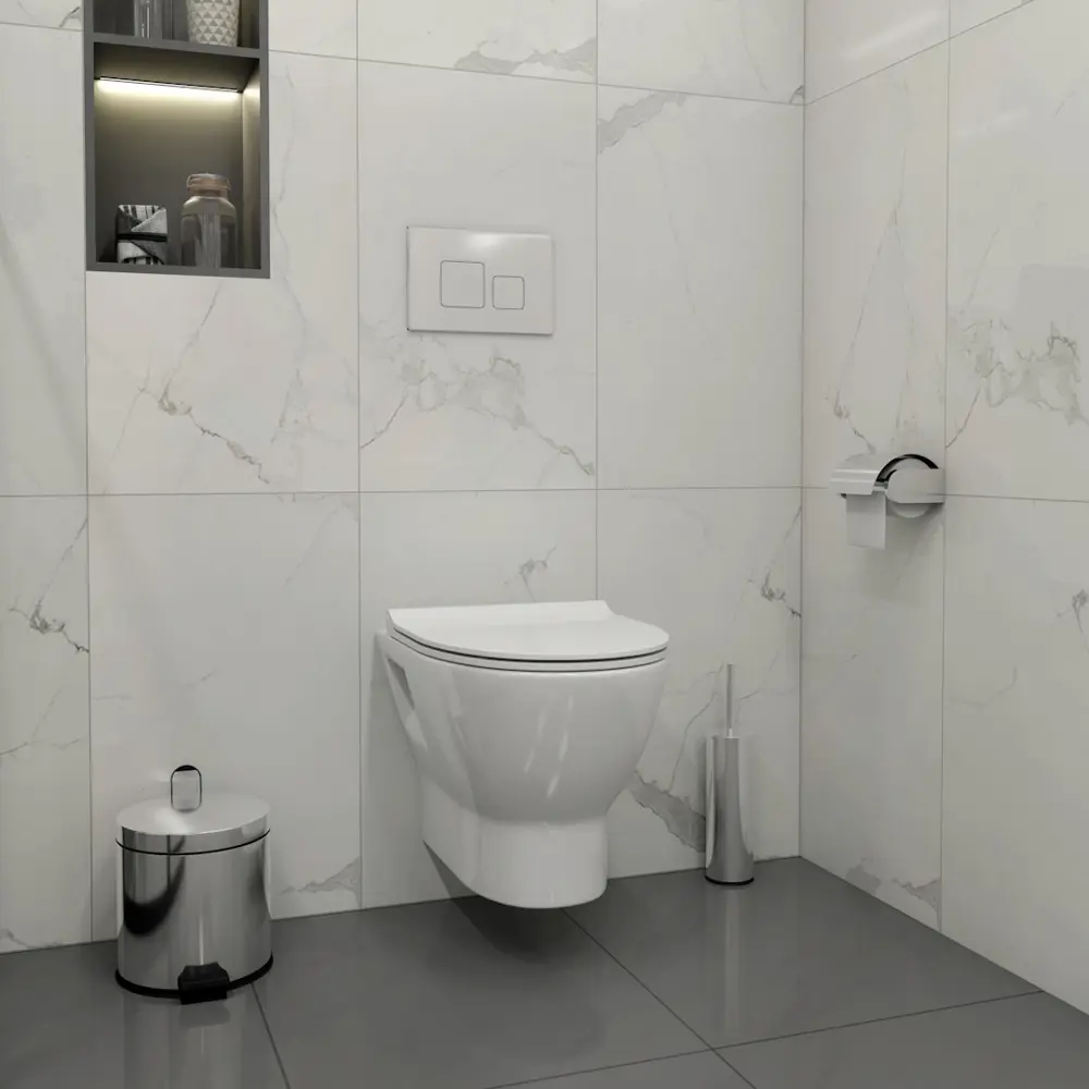 Фото 4 Комплект Teymi F00373: Инсталляция Aina 52, клавиша смыва Kati хром, унитаз Ritta Фото 4 Комплект Teymi F00373: Инсталляция Aina 52, клавиша смыва Kati хром, унитаз Ritta