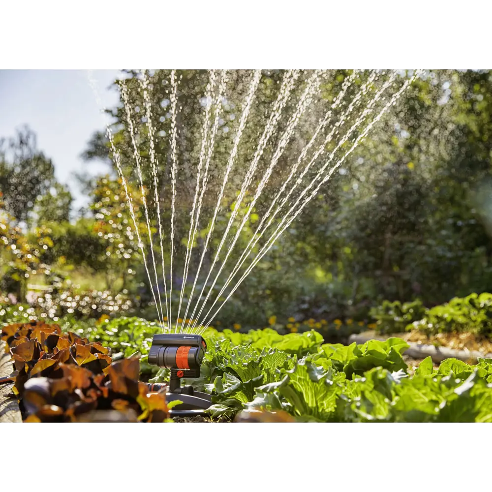 Фото 4 Дождеватель для полива осциллирующий Gardena AquaZoom compact, 216 (м²) Фото 4 Дождеватель для полива осциллирующий Gardena AquaZoom compact, 216 (м²)