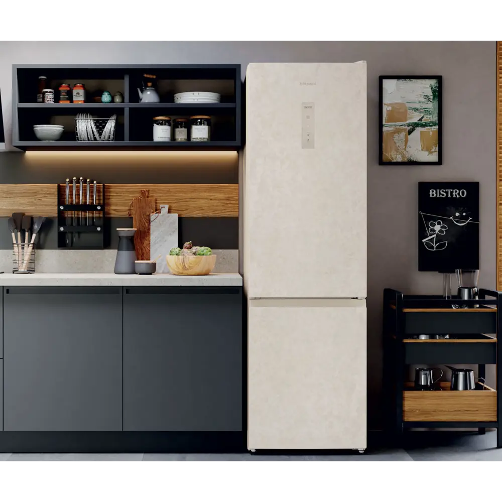 Фото 10 Отдельностоящий Холодильник двухкамерный Hotpoint HT 5200 AB мраморный 60x196 см цвет мрамор Фото 10 Отдельностоящий Холодильник двухкамерный Hotpoint HT 5200 AB мраморный 60x196 см цвет мрамор