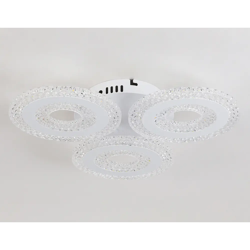 Фото 4 Люстра потолочная светодиодная Ambrella Light AMBR_FA4001 Acrylica с пультом управления 18 м² регулируемый белый свет цвет белый Фото 4 Люстра потолочная светодиодная Ambrella Light AMBR_FA4001 Acrylica с пультом управления 18 м² регулируемый белый свет цвет белый