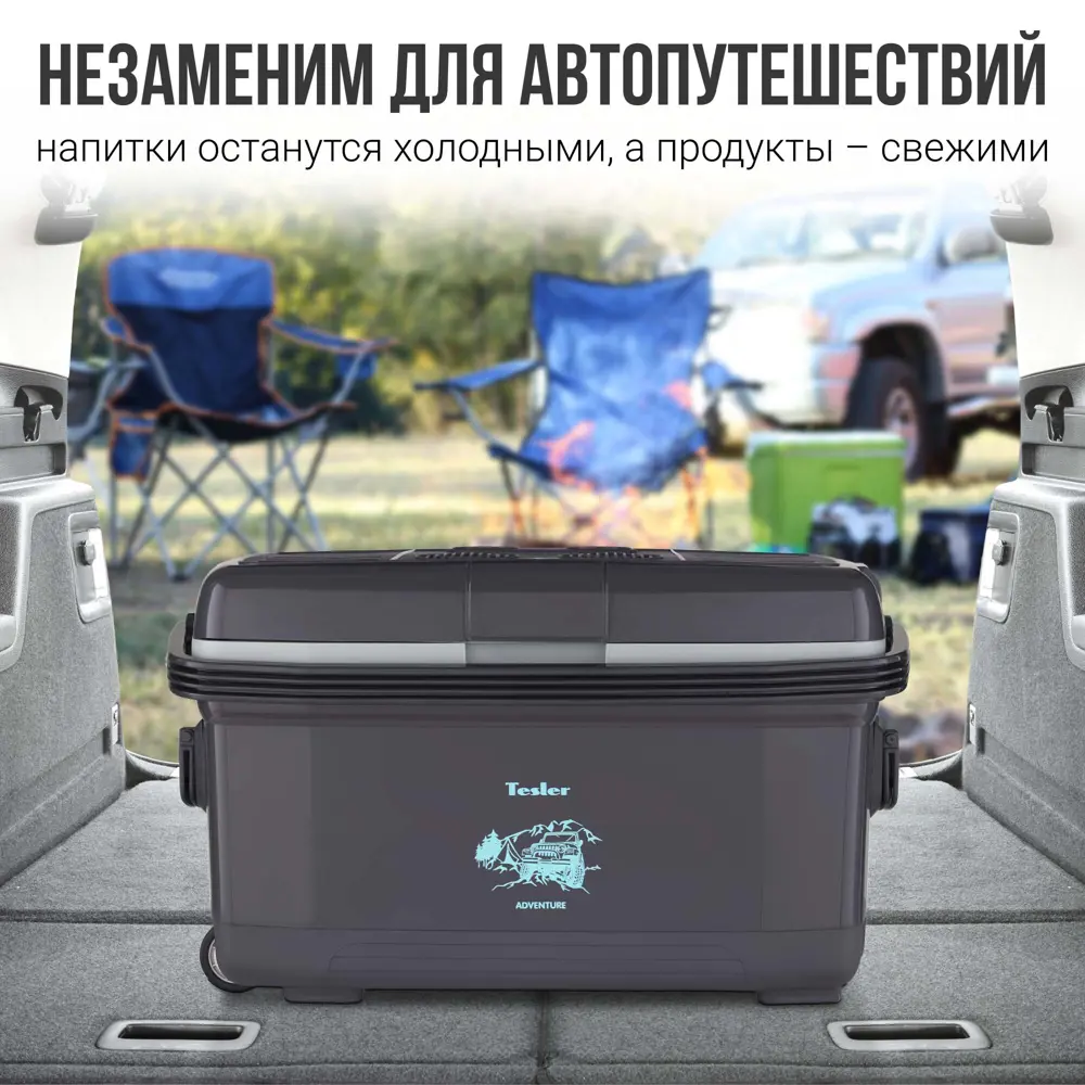 Фото 12 Термоэлектрический автохолодильник Tesler TCF-4512 66.5x39 см цвет серый Фото 12 Термоэлектрический автохолодильник Tesler TCF-4512 66.5x39 см цвет серый
