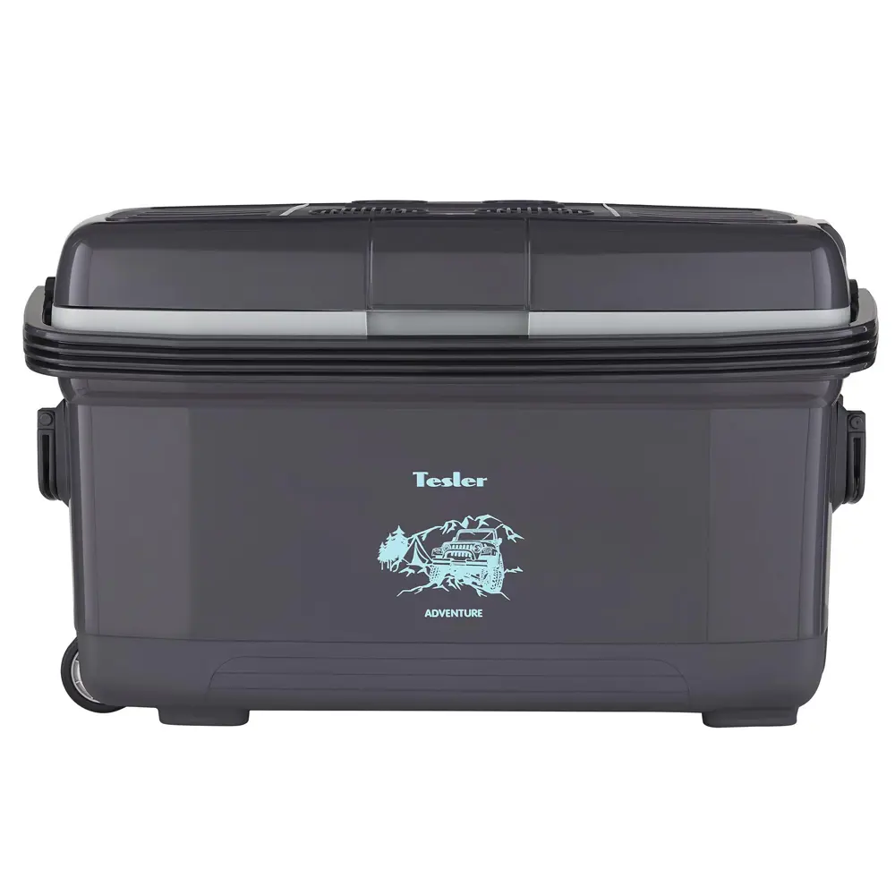 Фото Термоэлектрический автохолодильник Tesler TCF-4512 66.5x39 см цвет серый Фото Термоэлектрический автохолодильник Tesler TCF-4512 66.5x39 см цвет серый