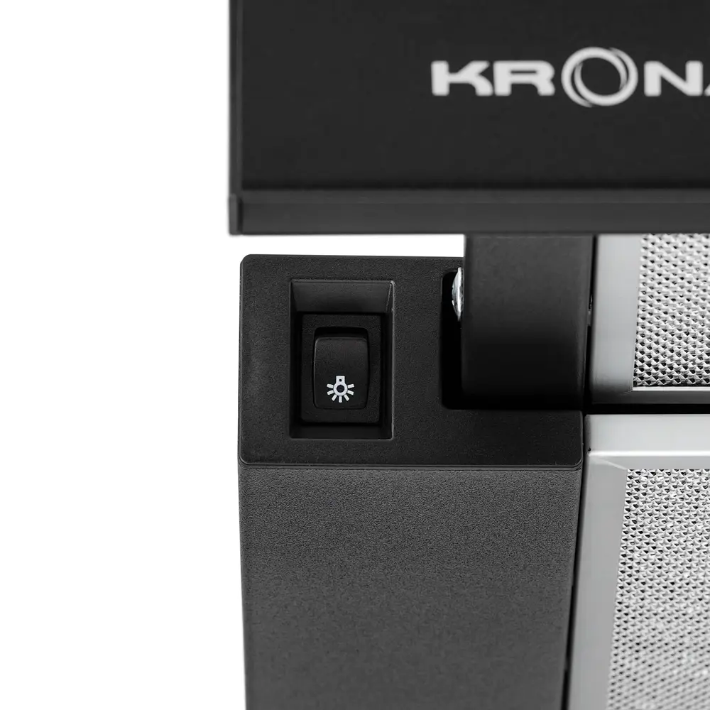 Фото 9 Вытяжка Krona KAMILLA 450 BLACK 45 см цвет черный Фото 9 Вытяжка Krona KAMILLA 450 BLACK 45 см цвет черный