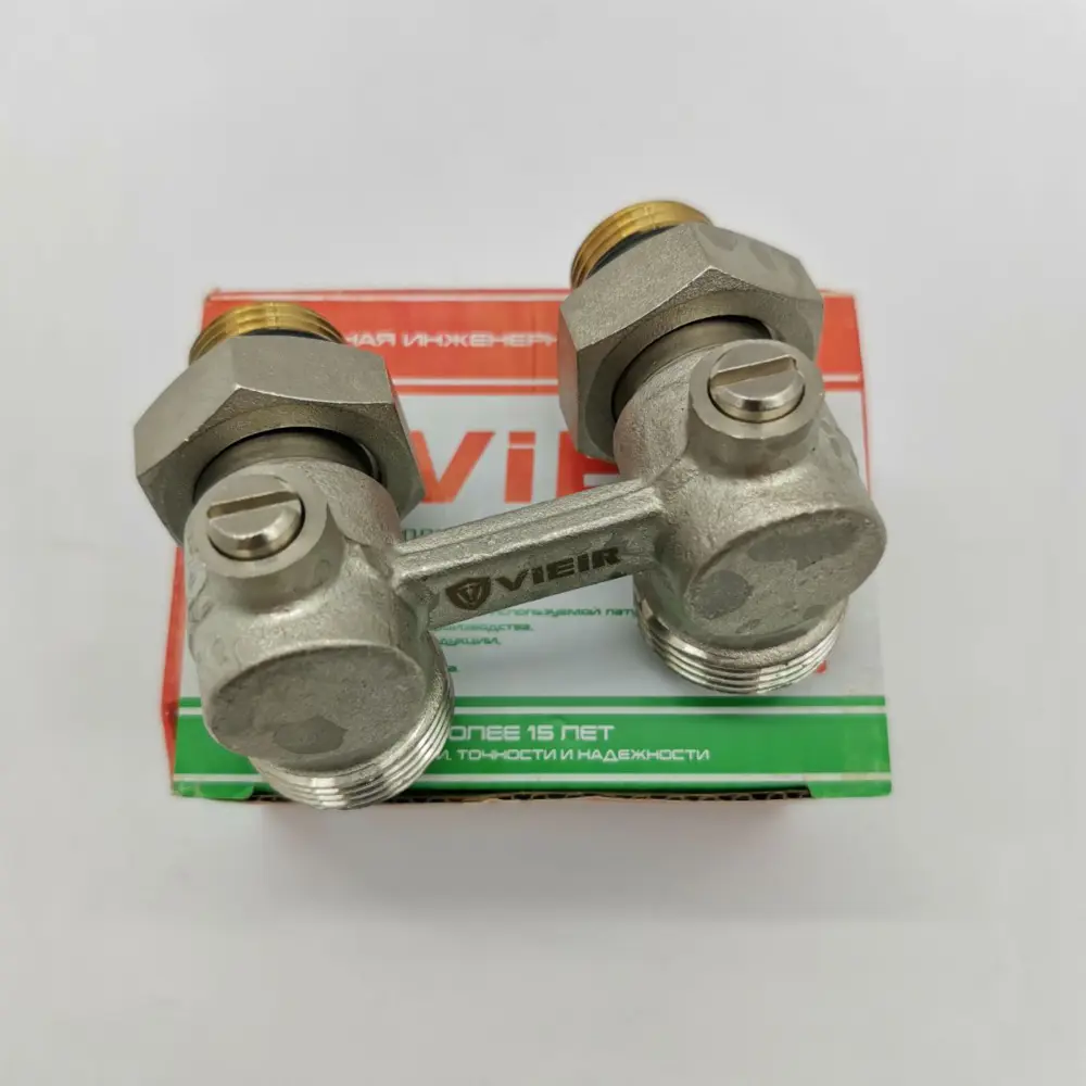 Фото Узел нижнего подключения Н-образный угловой Vieir 1/2"x3/4" латунь VR309 Фото Узел нижнего подключения Н-образный угловой Vieir 1/2"x3/4" латунь VR309