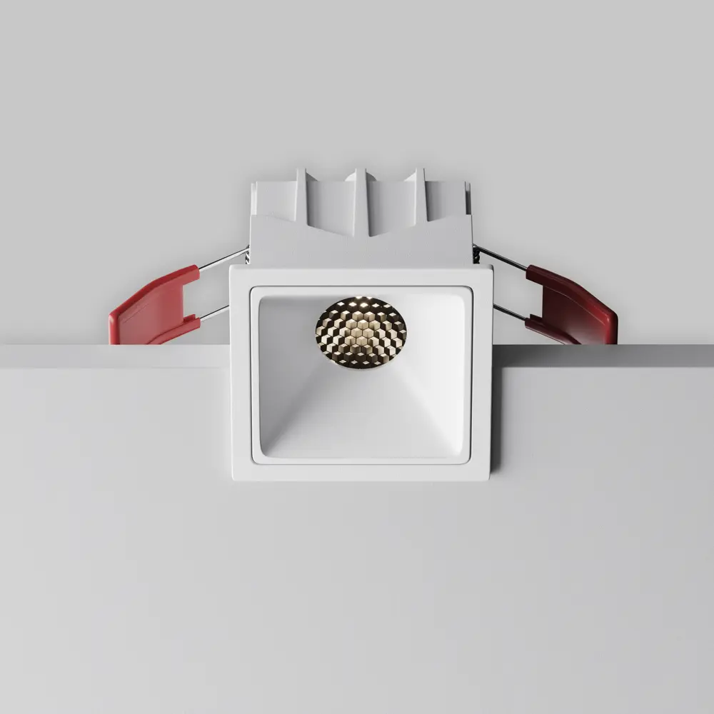 Фото 8 Светильник точечный встраиваемый светодиодный Maytoni Alfa led Dl043-01-10w4k-sq-w-1 под отверстие 55 мм 10 Вт нейтральный белый свет цвет белый Фото 8 Светильник точечный встраиваемый светодиодный Maytoni Alfa led Dl043-01-10w4k-sq-w-1 под отверстие 55 мм 10 Вт нейтральный белый свет цвет белый