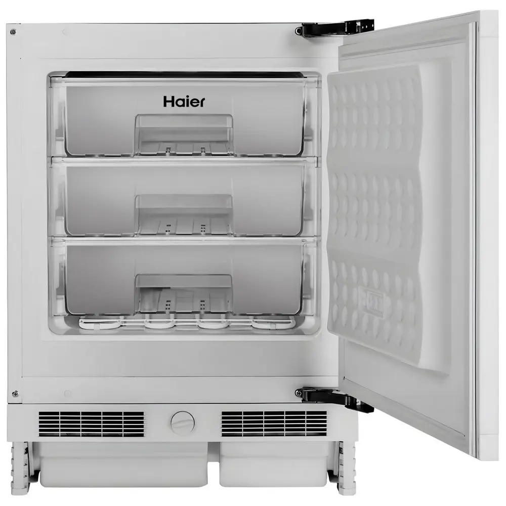Фото 2 Встраиваемая морозильная камера Haier HUF90RU 59.5x82x54.5 см цвет белый Фото 2 Встраиваемая морозильная камера Haier HUF90RU 59.5x82x54.5 см цвет белый