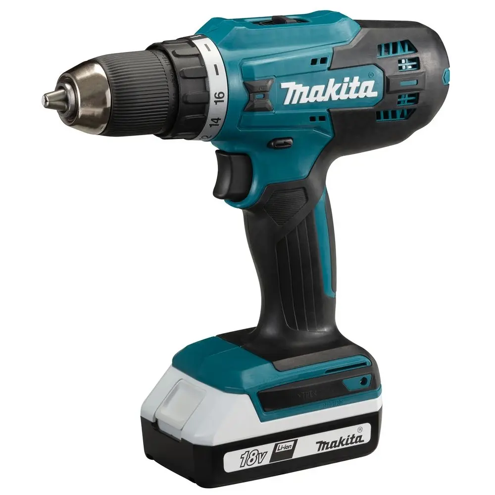 Фото 4 Дрель-шуруповерт аккумуляторная Makita G DF488DWAE, 18 Вт Li-Ion 2x2 Ач Фото 4 Дрель-шуруповерт аккумуляторная Makita G DF488DWAE, 18 Вт Li-Ion 2x2 Ач