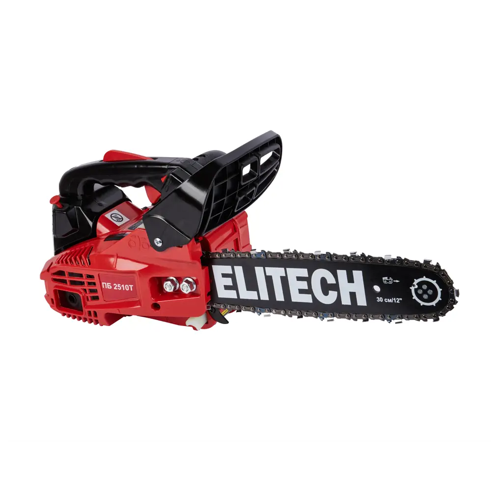 Фото 4 Бензопила Elitech 205451 1 л.с. шина 30 см Фото 4 Бензопила Elitech 205451 1 л.с. шина 30 см