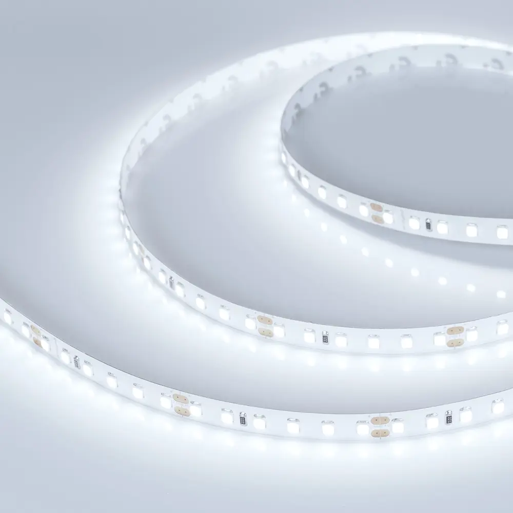 Фото 2 Светодиодная лента Arlight 015696 2 SMD 2835 120 диод/13.50 Вт/м 24 В IP20 5 м холодный белый свет Фото 2 Светодиодная лента Arlight 015696 2 SMD 2835 120 диод/13.50 Вт/м 24 В IP20 5 м холодный белый свет