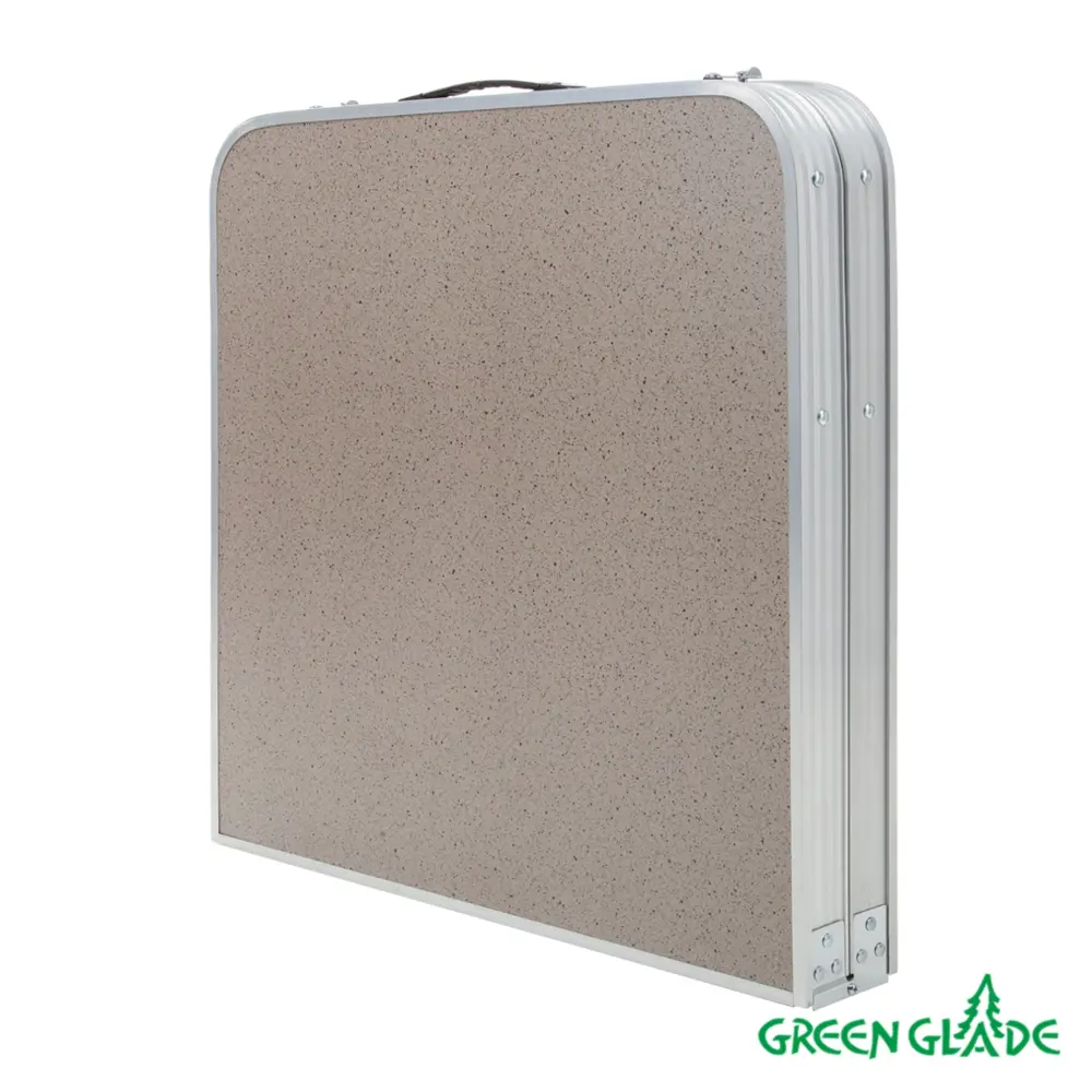 Фото Раздвижной садовый стол складной Green glade 5104 60 - 120 см x 60 см x 80 см алюминий бежевый Фото Раздвижной садовый стол складной Green glade 5104 60 - 120 см x 60 см x 80 см алюминий бежевый