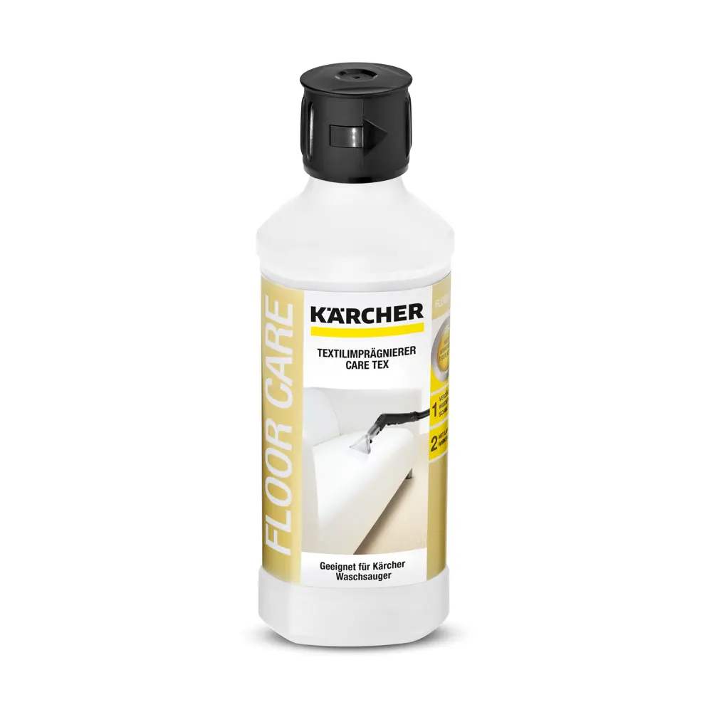 Фото Защитное средство для ковров и мебели Karcher Care Tex RM 6.295-769.0 500 мл Фото Защитное средство для ковров и мебели Karcher Care Tex RM 6.295-769.0 500 мл