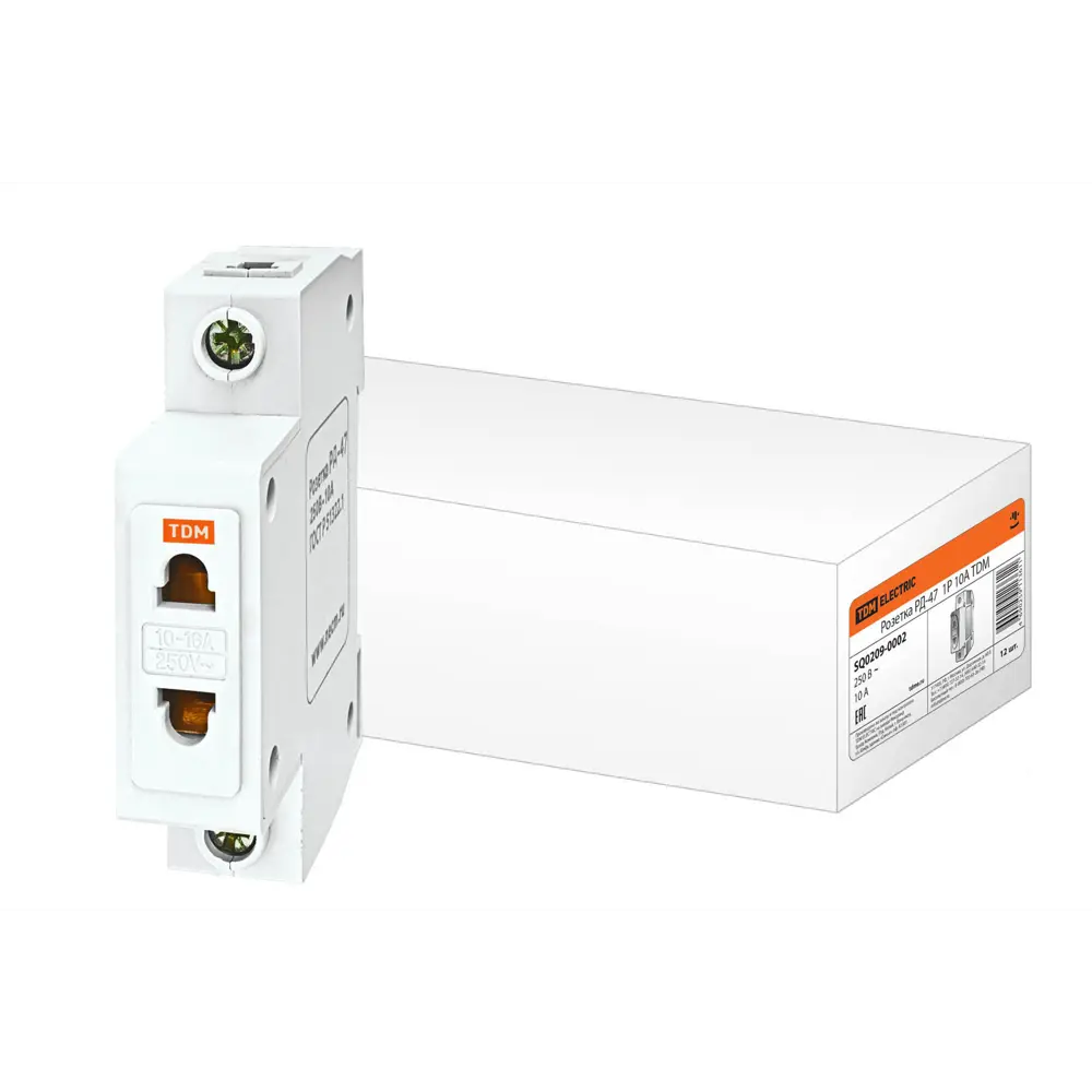 Фото Розетка TDM Electric с заземлением РД-47 1Р 10А Фото Розетка TDM Electric с заземлением РД-47 1Р 10А