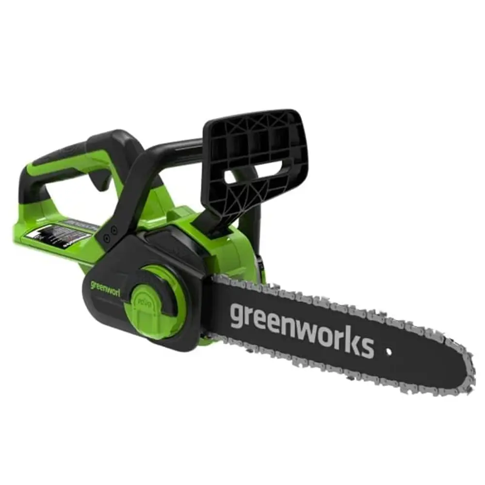 Фото 2 Пила аккумуляторная Greenworks 24 В шина 25 см АКБ и ЗУ не в комплекте