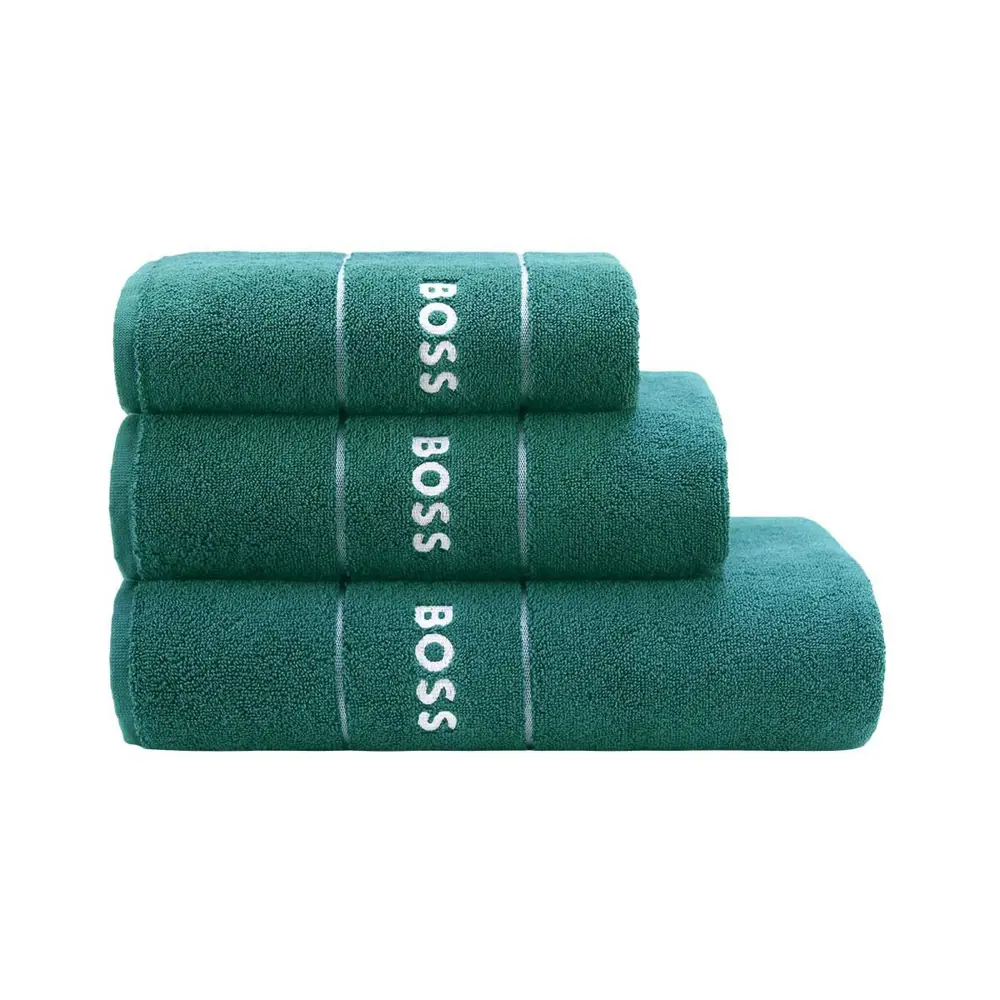 Фото Полотенце Boss Plain 50x100 см цвет зеленый Фото Полотенце Boss Plain 50x100 см цвет зеленый