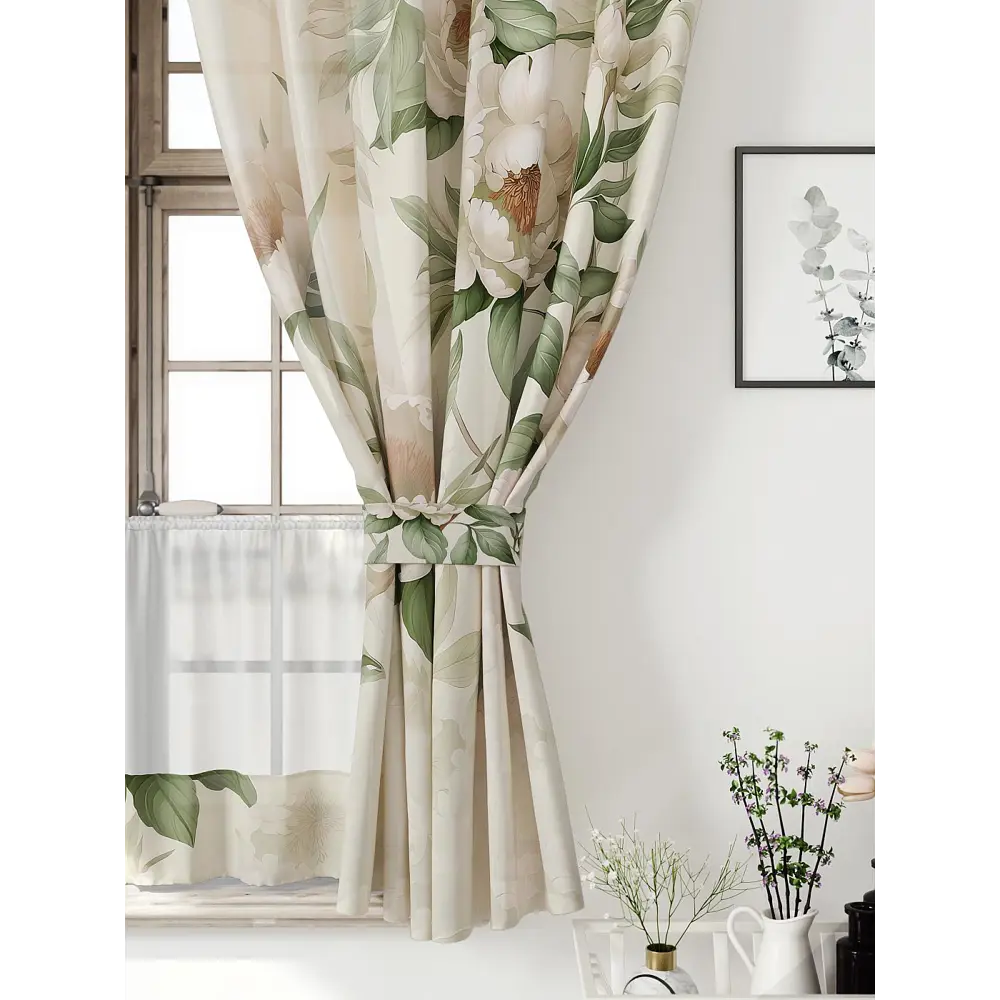 Фото 4 Комплект штор Comfy way Иномик - 81 CW705081-160 на шторной ленте 160x150 см цвет бежевый Фото 4 Комплект штор Comfy way Иномик - 81 CW705081-160 на шторной ленте 160x150 см цвет бежевый