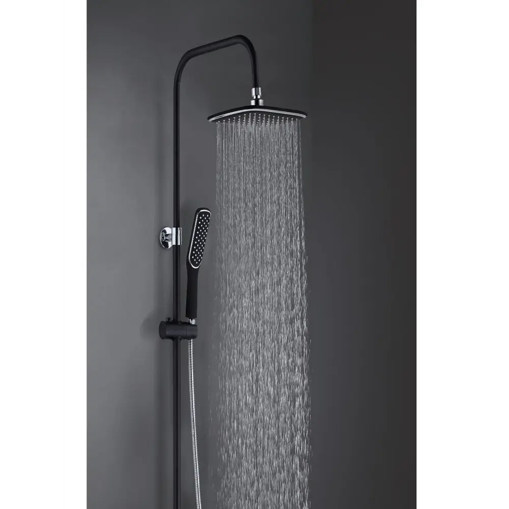 Фото 4 Душевая стойка Esko ST200Black 1 режима цвет черный Фото 4 Душевая стойка Esko ST200Black 1 режима цвет черный