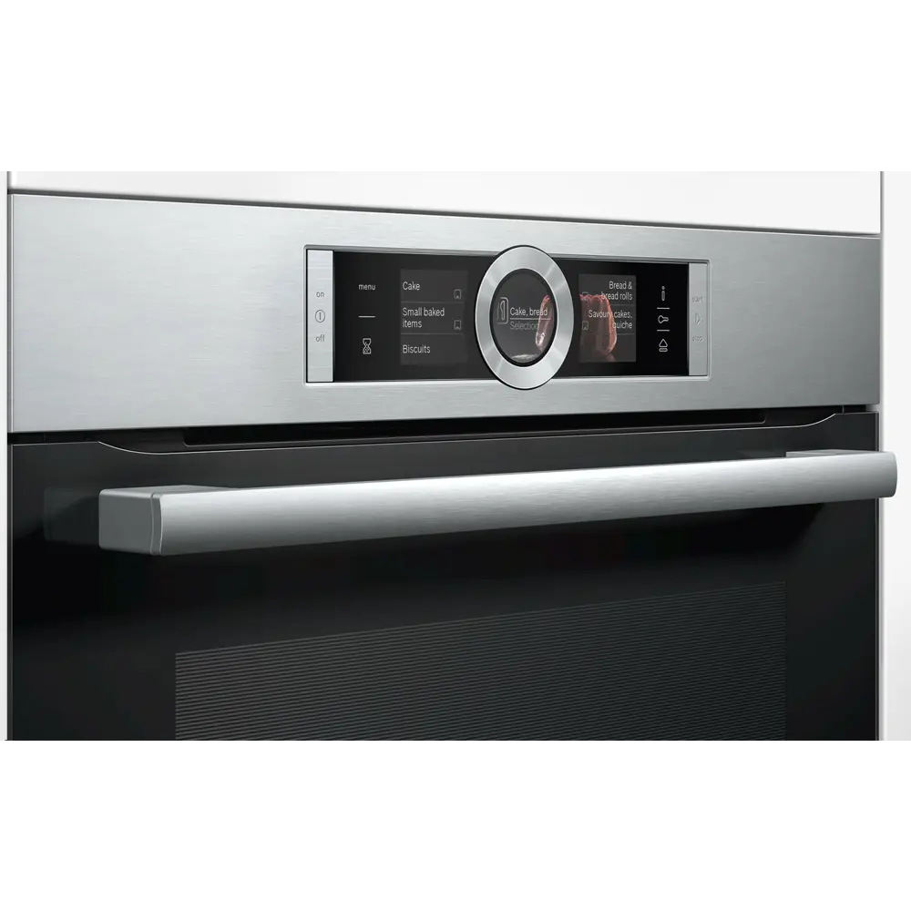 Фото 3 Встраиваемый духовой шкаф Bosch HSG636ES1 59.4х59.5х54.8 см цвет нержавеющая сталь Фото 3 Встраиваемый духовой шкаф Bosch HSG636ES1 59.4х59.5х54.8 см цвет нержавеющая сталь