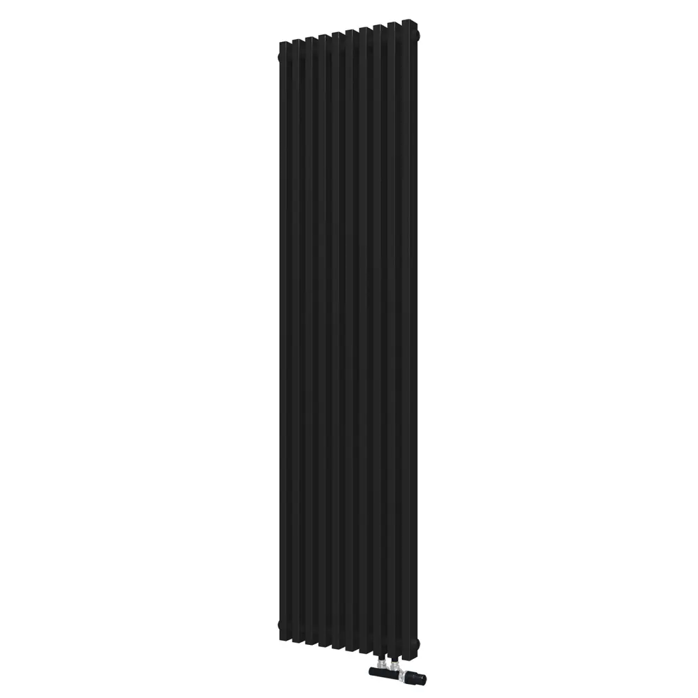 Фото 2 Радиатор КЗТО Quadrum NEO 50 V 1750-10 R RAL1T103S9005 черный матовый муар Фото 2 Радиатор КЗТО Quadrum NEO 50 V 1750-10 R RAL1T103S9005 черный матовый муар