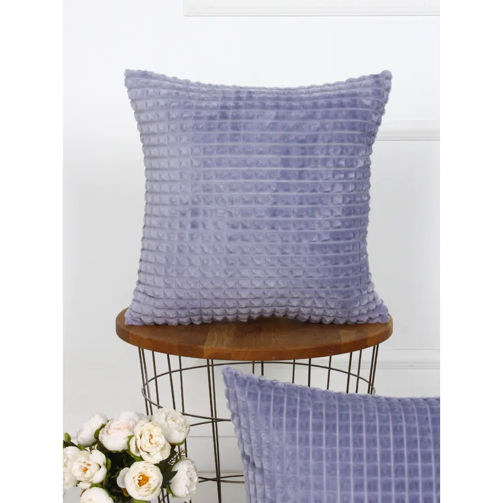 Фото 2 Комплект декоративных наволочек Lizzy Home NAVPL007CR4545*2 45x45 см, цвет серебристый, 2 шт Фото 2 Комплект декоративных наволочек Lizzy Home NAVPL007CR4545*2 45x45 см, цвет серебристый, 2 шт