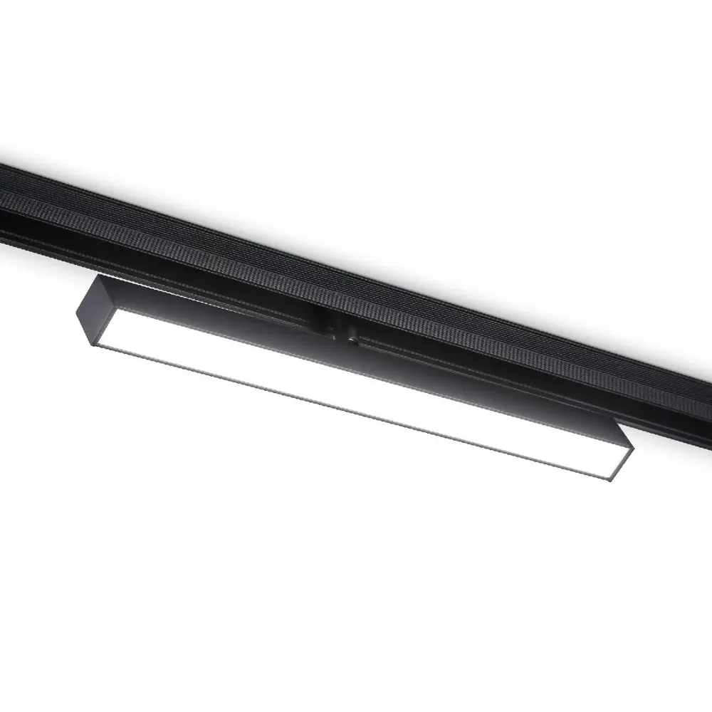 Фото Трековый светильник линейный светодиодный Ambrella light Gl4201 12 Вт цвет черный Фото Трековый светильник линейный светодиодный Ambrella light Gl4201 12 Вт цвет черный