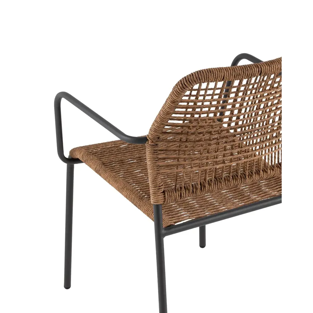 Фото 3 Кухонный стул Стул груп Solaia AD632068 brown+d.grey BOX4 42x80x62 см пластик цвет светло-коричневый