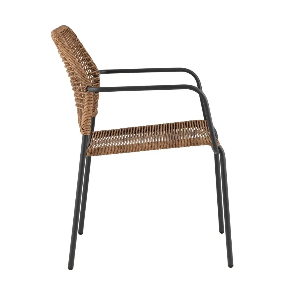 Фото 6 Кухонный стул Стул груп Solaia AD632068 brown+d.grey BOX4 42x80x62 см пластик цвет светло-коричневый