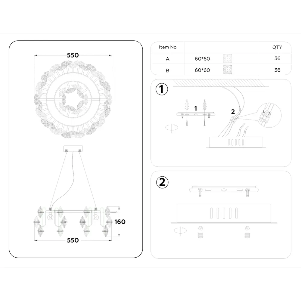 Фото 7 Люстра подвесная Ambrella Light Traditional Ambr_tr5185 4 лампы 10 м² цвет золото Фото 7 Люстра подвесная Ambrella Light Traditional Ambr_tr5185 4 лампы 10 м² цвет золото