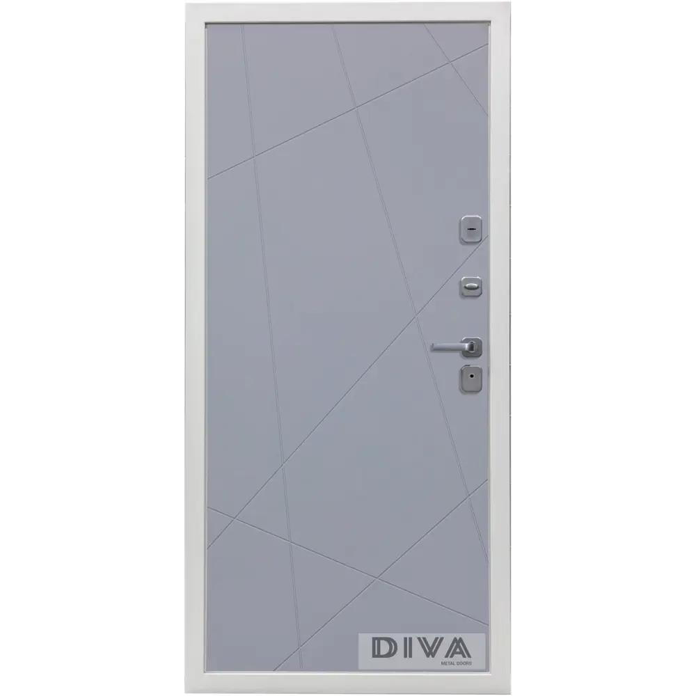 Фото Входная дверь Diva Line 40 УТ-00073373 860x2050см левая цвет графитовый серый Фото Входная дверь Diva Line 40 УТ-00073373 860x2050см левая цвет графитовый серый