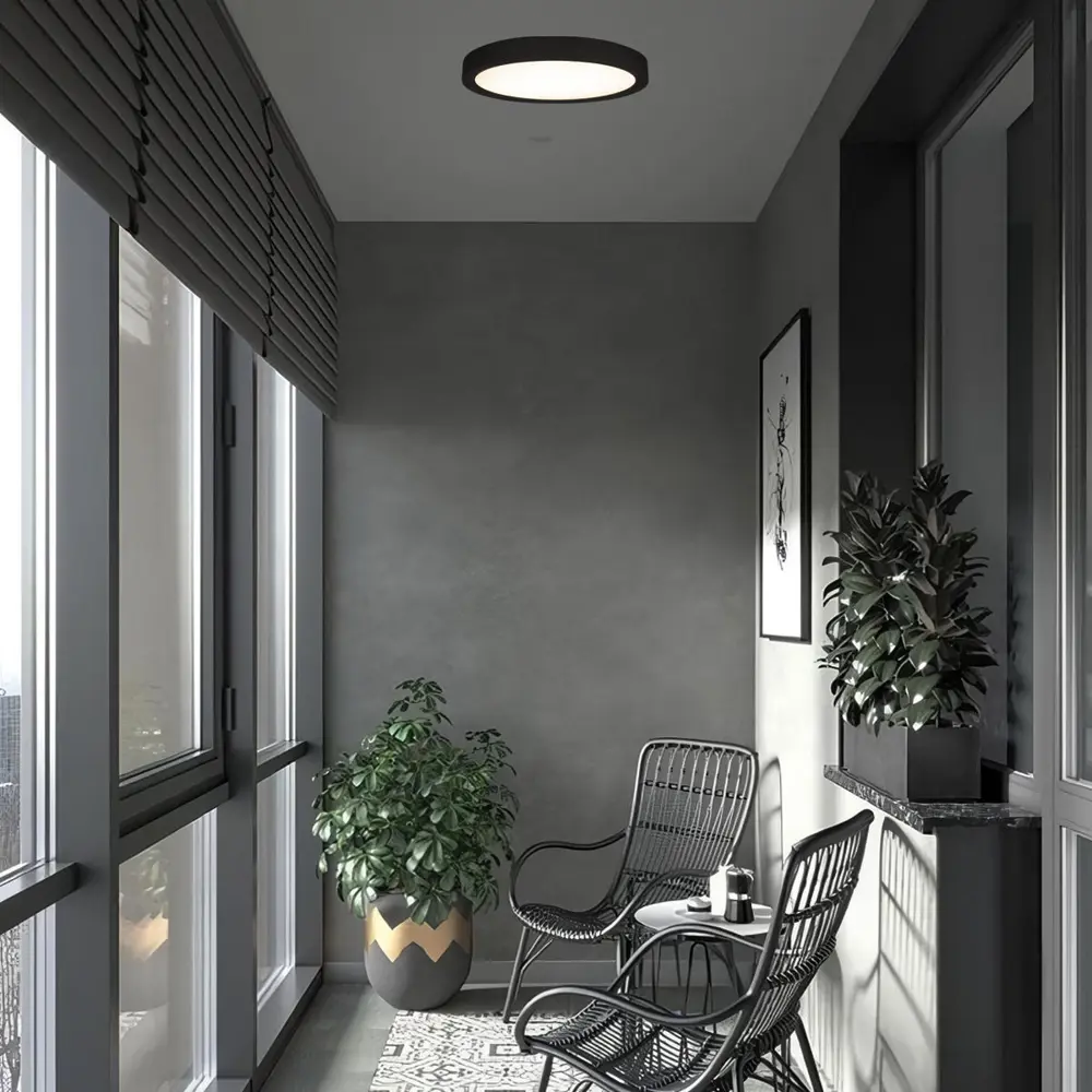 Фото 7 Светильник настенно-потолочный светодиодный Loft It LF_10227_24_Black Extraslim 5.2 м² холодный белый (голубой) свет цвет черный Фото 7 Светильник настенно-потолочный светодиодный Loft It LF_10227_24_Black Extraslim 5.2 м² холодный белый (голубой) свет цвет черный