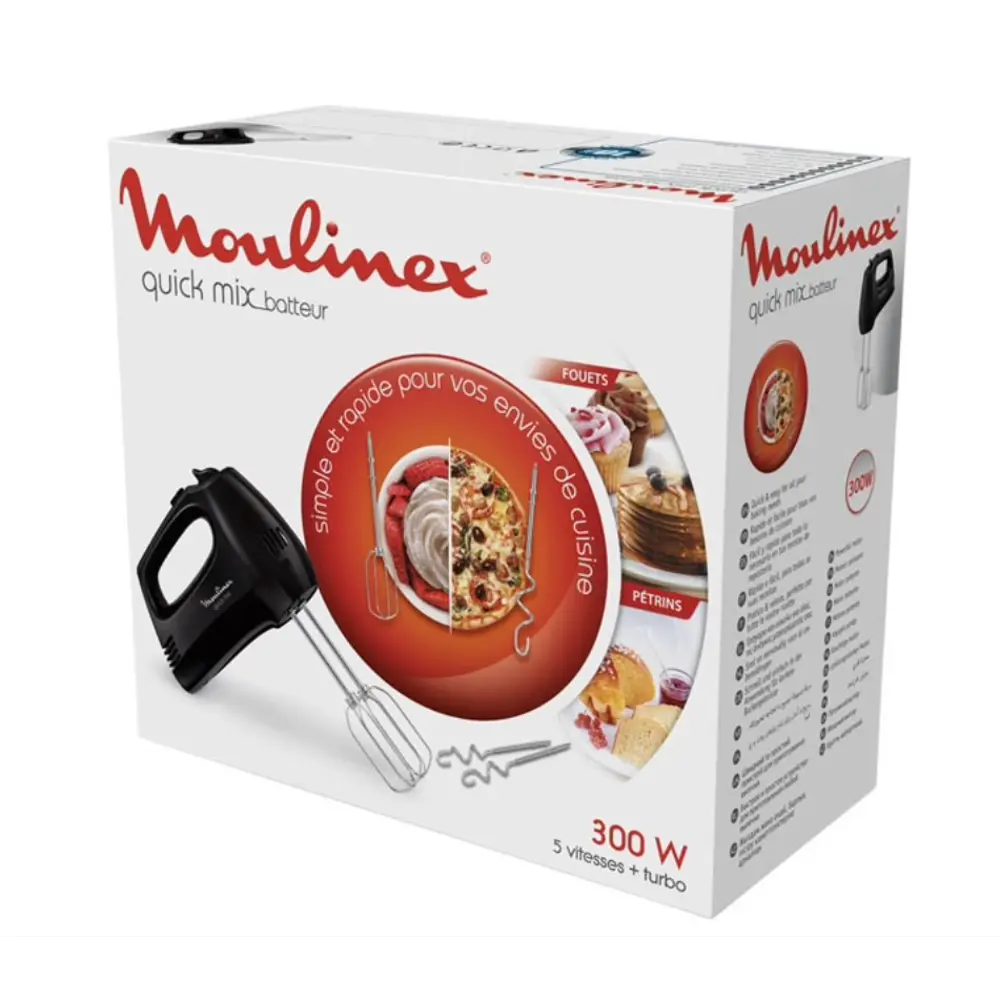 Фото 6 Ручной миксер Moulinex Quickmix HM3108B1 Фото 6 Ручной миксер Moulinex Quickmix HM3108B1