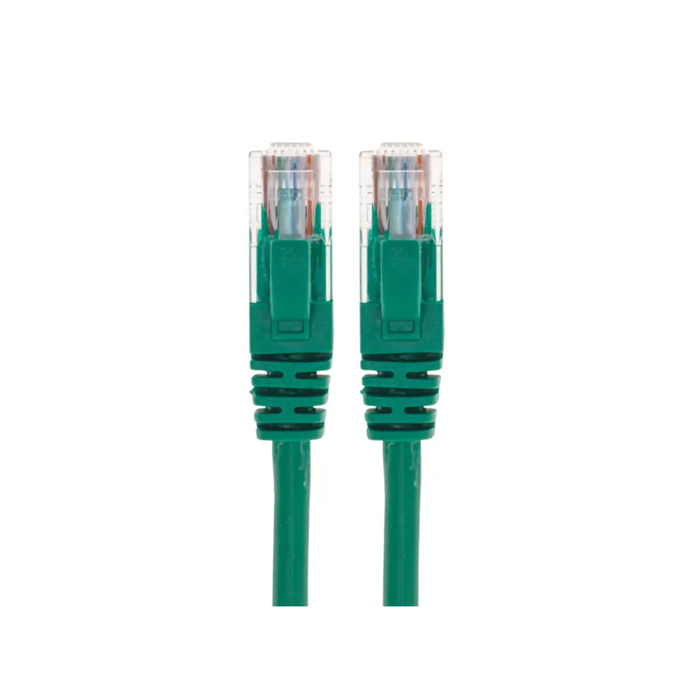 Фото 3 Патч-корд Rexant U/UTP cat 5e RJ45-RJ45 26AWG LSZH цвет зеленый 5 м Фото 3 Патч-корд Rexant U/UTP cat 5e RJ45-RJ45 26AWG LSZH цвет зеленый 5 м