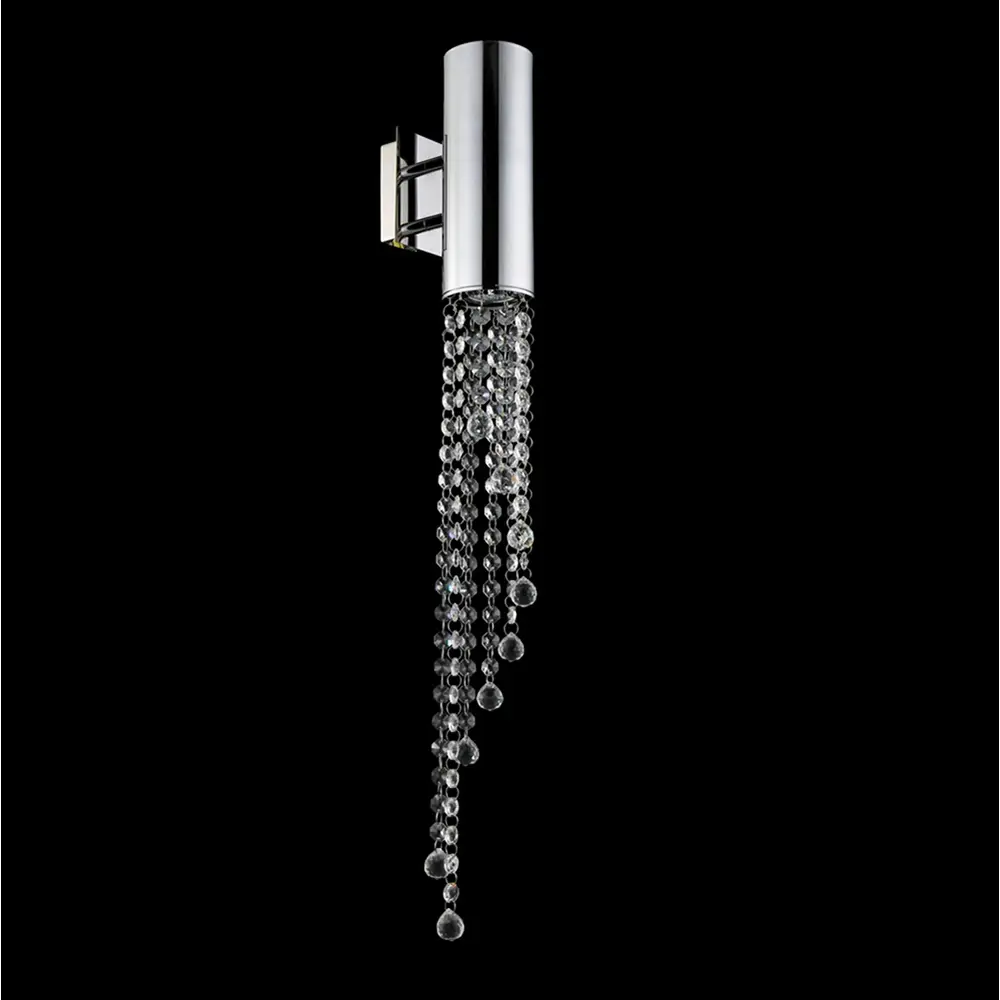 Фото Настенный светильник светодиодный Crystal Lux 401_1480 нейтральный белый свет цвет серый/серебристый Фото Настенный светильник светодиодный Crystal Lux 401_1480 нейтральный белый свет цвет серый/серебристый