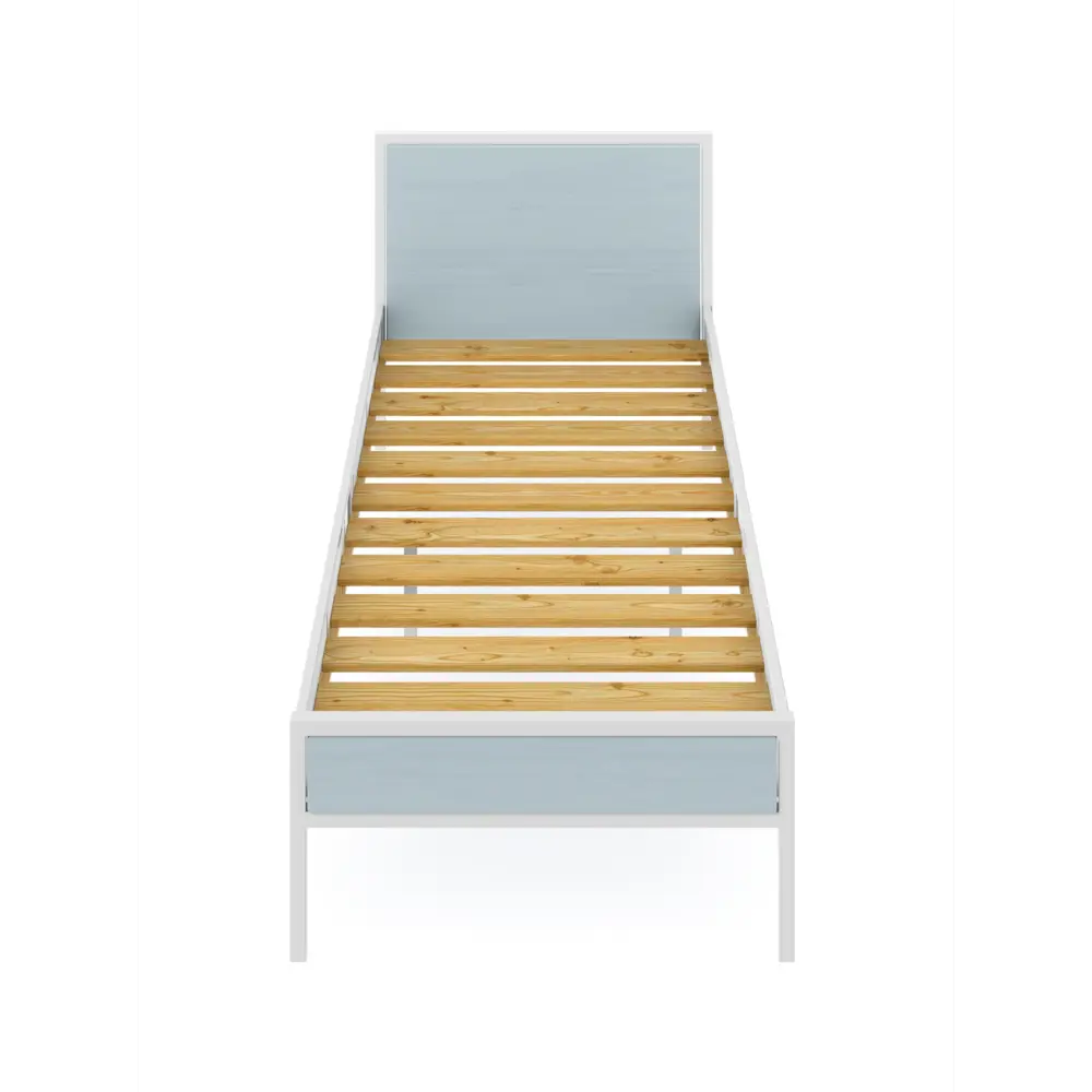 Фото 2 Кровать Solarius Komp80loft-gol-white 85 x 89 x 206 см сосна цвет белый Фото 2 Кровать Solarius Komp80loft-gol-white 85 x 89 x 206 см сосна цвет белый