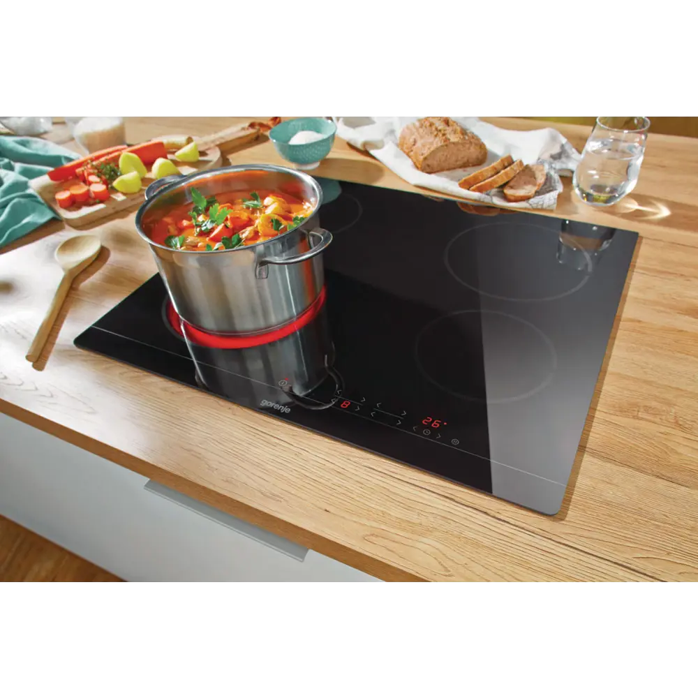 Фото 5 Электрическая варочная панель Gorenje ECT641BSC 59.5 см 4 конфорки цвет черный 643719 Фото 5 Электрическая варочная панель Gorenje ECT641BSC 59.5 см 4 конфорки цвет черный 643719